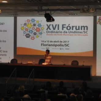 Fotos do XVI Fórum Ordinário da Undime/SC – Com eleição da Diretoria Executiva 2017/2019