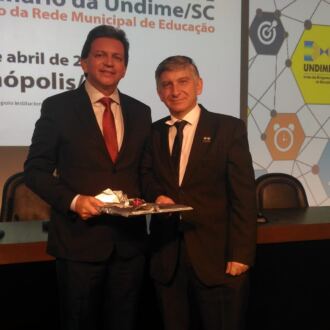 Fotos do XVI Fórum Ordinário da Undime/SC – Com eleição da Diretoria Executiva 2017/2019