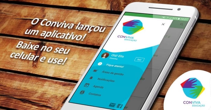 Conviva Educação lança aplicativo gratuito para celular