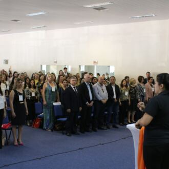 Primeiro dia do Seminário de Educação em Chapecó