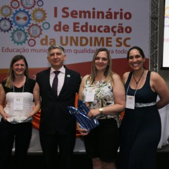 Primeiro dia do Seminário de Educação em Chapecó