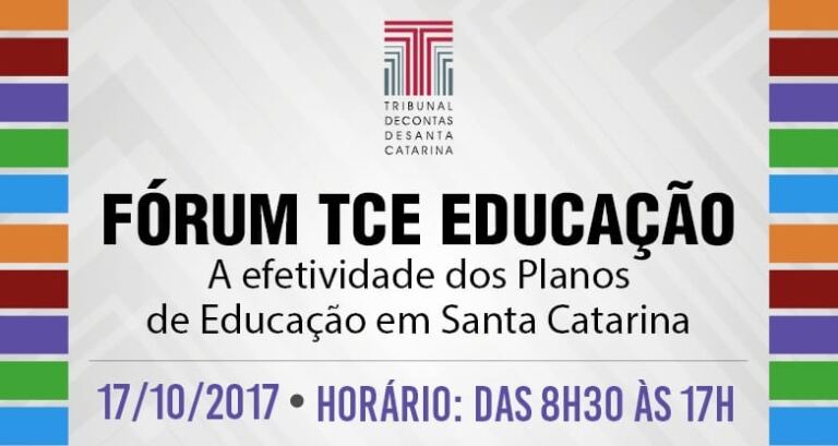 Fórum irá debater a efetividade dos Planos de Educação no Estado