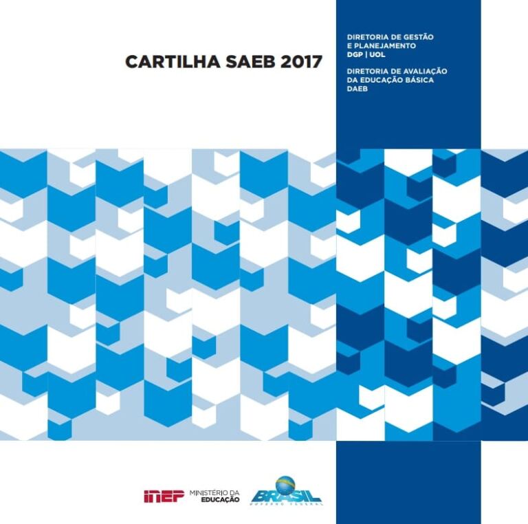 Inep disponibiliza Cartilha da Escola com orientações para aplicação do Saeb 2017