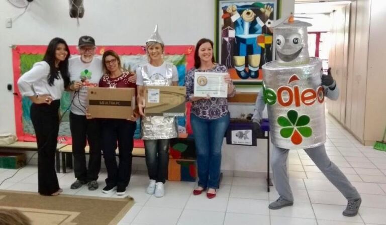 Núcleo Educacional de Coqueiros vence gincana do Reóleo e é premiada