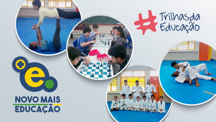 Programa do MEC leva oficinas e esporte a escola catarinense e proporciona benefícios aos alunos