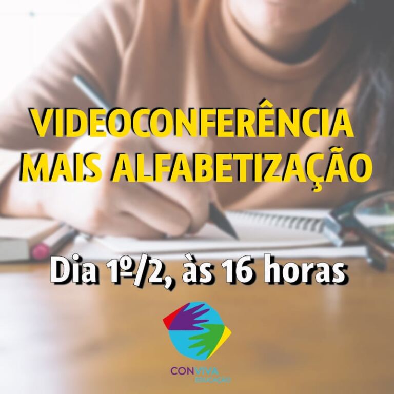 Esclareça as dúvidas sobre o Mais Alfabetização nesta quinta-feira (1º)