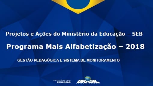 Assista, na íntegra, o vídeo com explicações sobre as atividades do Mais Alfabetização