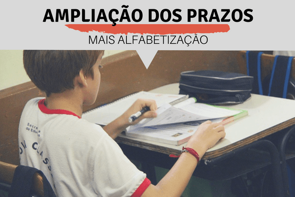 MEC amplia prazos para resultados do Mais Alfabetização