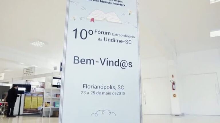 #ForumUndimeSC Evento de educação reúne cerca de 400 dirigentes e técnicos na Capital