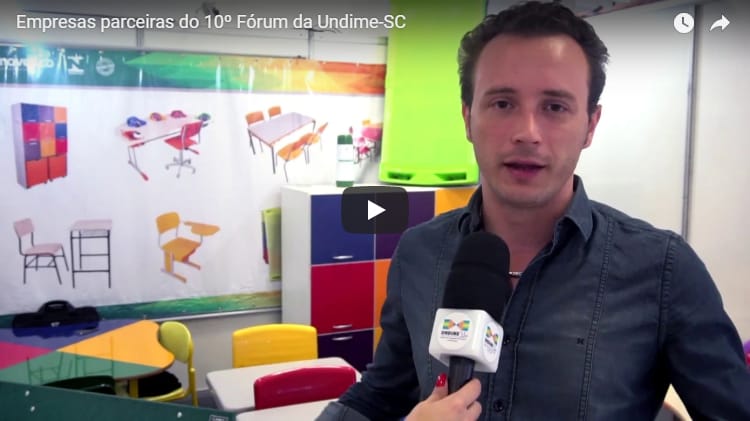 Empresas parceiras do 10º Fórum da Undime-SC