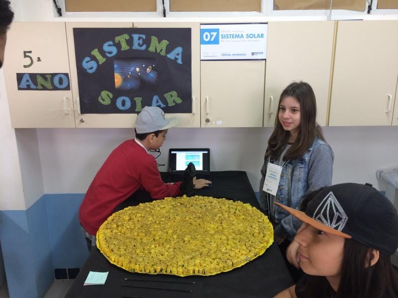 Feira de Ciência na capital, incentiva alunos a aprenderem matemática de formas diferenciadas