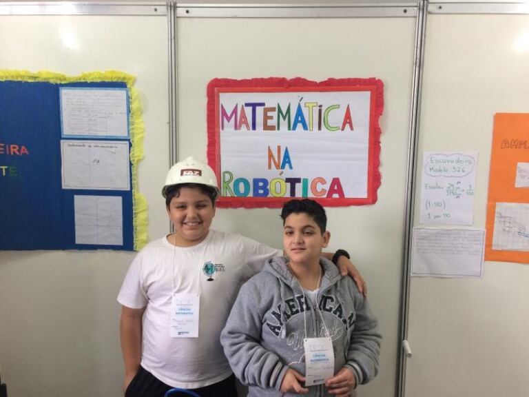 Feira de Ciência na capital, incentiva alunos a aprenderem matemática de formas diferenciadas