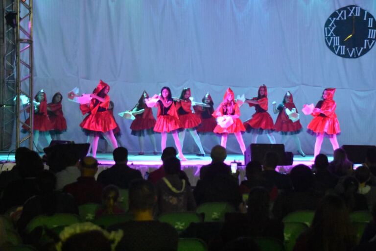 Estudantes municipais de Apiúna participam da XII Noite Multicultural