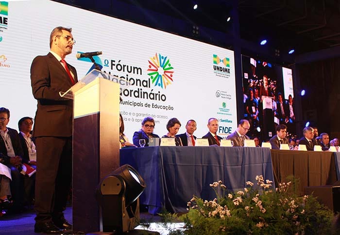 MEC garante apoio a iniciativas educacionais e programa de merenda escolar durante 7º FNEx