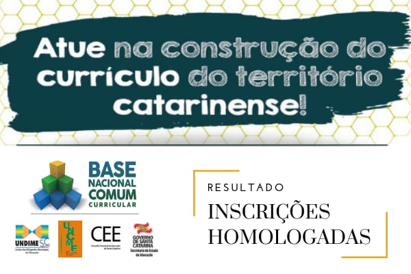 Divulgada lista de candidatos homologados para o Ciclo de Seminários BNCC/SC