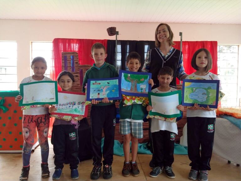 Concurso de desenhos estimula alunos ao pensamento sustentável