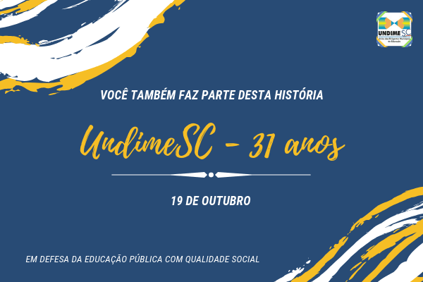 Undime comemora 31 anos em Santa Catarina
