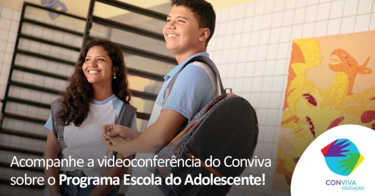 Em videoconferência, Conviva apresenta Programa Escola do Adolescente