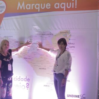 Cobertura do segundo dia do 17º Fórum Ordinário da Undime-SC, em Joinville