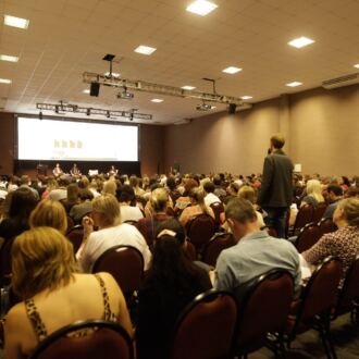 Cobertura do segundo dia do 17º Fórum Ordinário da Undime-SC, em Joinville