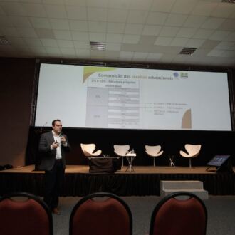 Cobertura do segundo dia do 17º Fórum Ordinário da Undime-SC, em Joinville