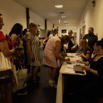 Cobertura do segundo dia do 17º Fórum Ordinário da Undime-SC, em Joinville