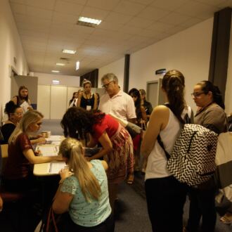 Cobertura do segundo dia do 17º Fórum Ordinário da Undime-SC, em Joinville