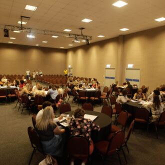 Cobertura do segundo dia do 17º Fórum Ordinário da Undime-SC, em Joinville