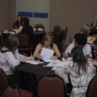 Cobertura do segundo dia do 17º Fórum Ordinário da Undime-SC, em Joinville