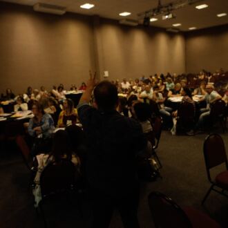 Cobertura do segundo dia do 17º Fórum Ordinário da Undime-SC, em Joinville