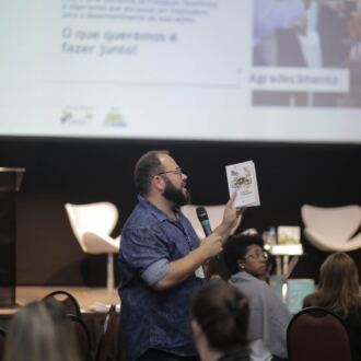 Cobertura do segundo dia do 17º Fórum Ordinário da Undime-SC, em Joinville