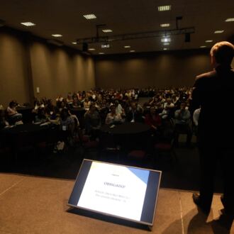 Cobertura do segundo dia do 17º Fórum Ordinário da Undime-SC, em Joinville