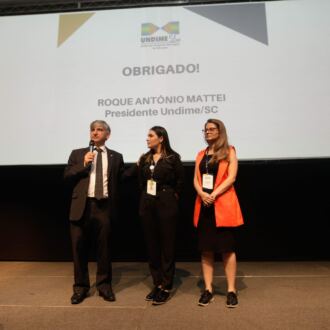 Cobertura do segundo dia do 17º Fórum Ordinário da Undime-SC, em Joinville