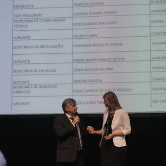 Cobertura do segundo dia do 17º Fórum Ordinário da Undime-SC, em Joinville