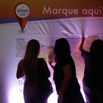 Cobertura do segundo dia do 17º Fórum Ordinário da Undime-SC, em Joinville