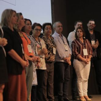 Cobertura do segundo dia do 17º Fórum Ordinário da Undime-SC, em Joinville