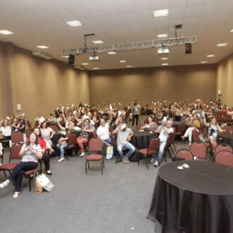 Cobertura do segundo dia do 17º Fórum Ordinário da Undime-SC, em Joinville