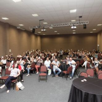 Cobertura do segundo dia do 17º Fórum Ordinário da Undime-SC, em Joinville