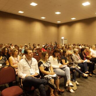 Cobertura do segundo dia do 17º Fórum Ordinário da Undime-SC, em Joinville