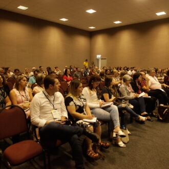 Cobertura do segundo dia do 17º Fórum Ordinário da Undime-SC, em Joinville