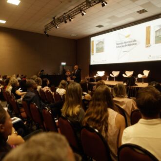 Cobertura do segundo dia do 17º Fórum Ordinário da Undime-SC, em Joinville