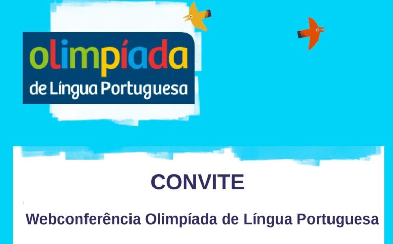 Webconferência Olimpíada de Língua Portuguesa