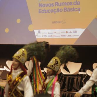 Cobertura do primeiro dia do 17º Fórum Ordinário da Undime-SC, em Joinville