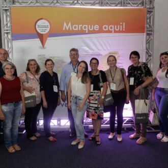 Cobertura do primeiro dia do 17º Fórum Ordinário da Undime-SC, em Joinville