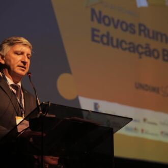 Cobertura do primeiro dia do 17º Fórum Ordinário da Undime-SC, em Joinville