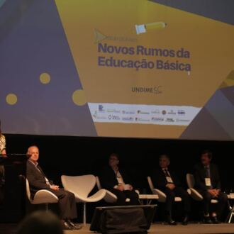 Cobertura do primeiro dia do 17º Fórum Ordinário da Undime-SC, em Joinville