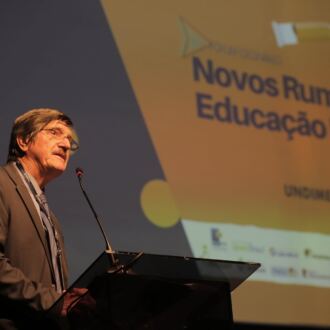 Cobertura do primeiro dia do 17º Fórum Ordinário da Undime-SC, em Joinville