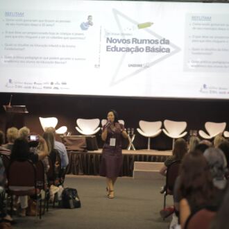 Cobertura do primeiro dia do 17º Fórum Ordinário da Undime-SC, em Joinville