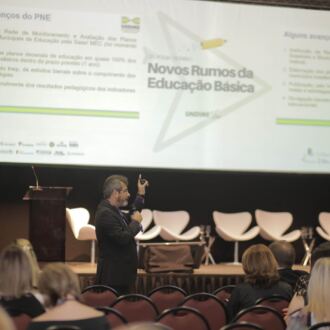 Cobertura do primeiro dia do 17º Fórum Ordinário da Undime-SC, em Joinville