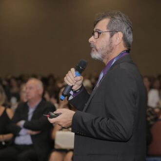 Cobertura do primeiro dia do 17º Fórum Ordinário da Undime-SC, em Joinville